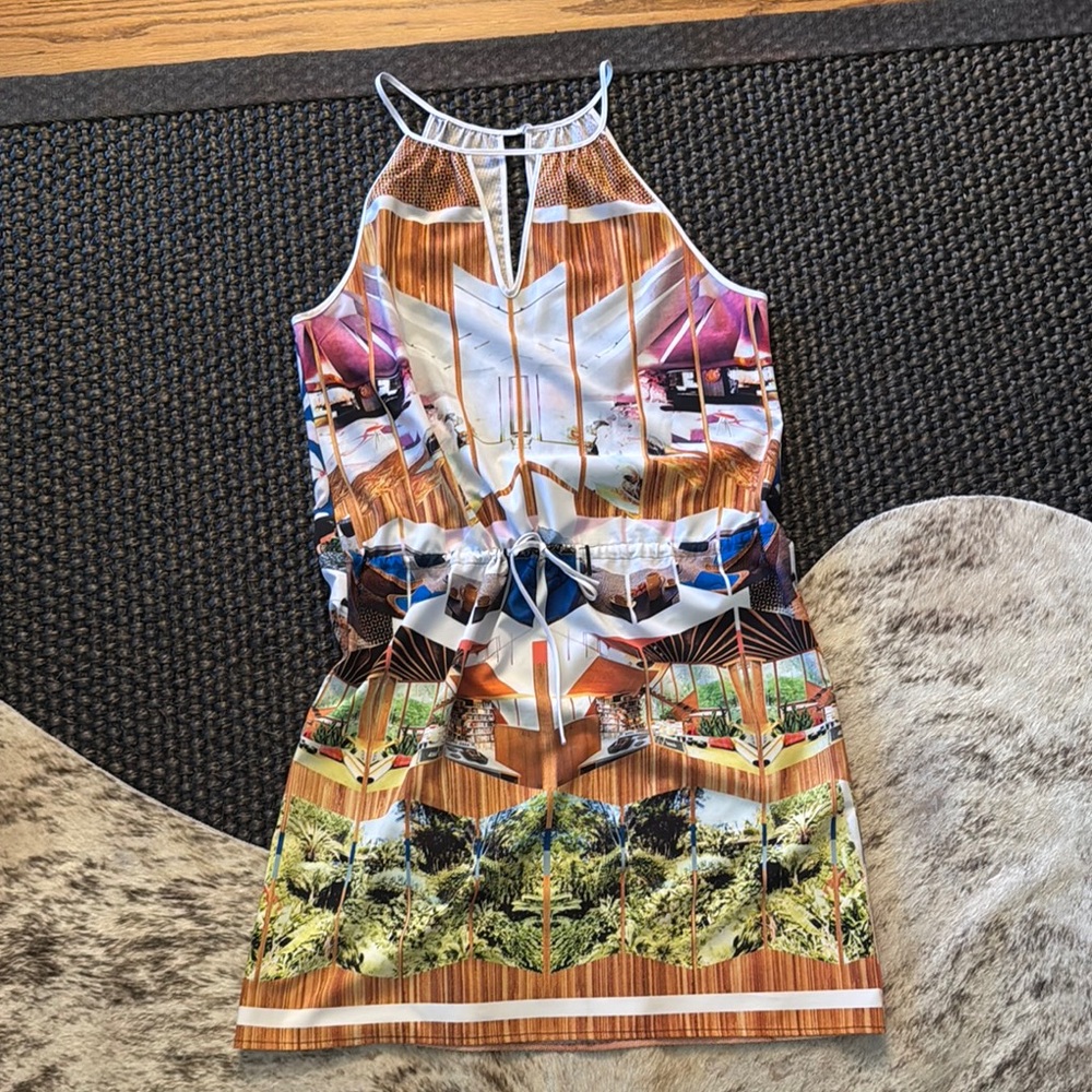 Clover Canyon Multicolor Graphic Dress